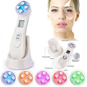 5 In 1 LED RF EMS Photon Therapy Rejuvenation Face Skin Care Spa Beauty Device