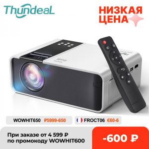 choose&track electronic&technology ThundeaL HD Mini Projector TD90 Native 1280 x 720P LED Android WiFi Projector Video Home Cinema 3D Smart Movie Game Proyector